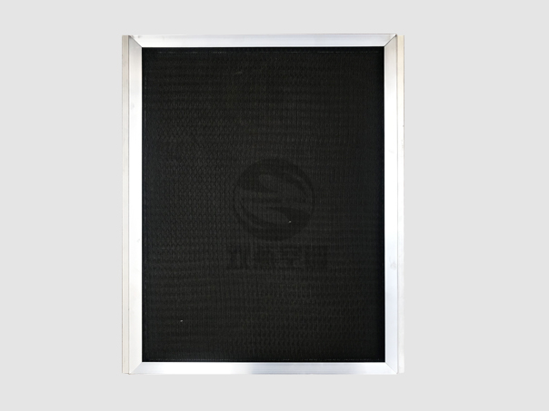 黑色尼龍網(wǎng)初效過(guò)濾器（鋁合金外框）